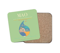 Thumbnail for Manaus - Eduardo Gomes International Airport MAO Coaster 1-Piece - Light Green