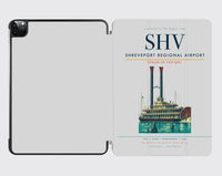 Thumbnail for Shreveport Regional Airport (SHV) design on light gray ipad tablet case