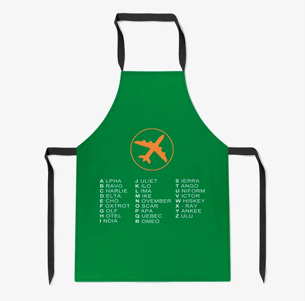 Aviation Alphabet Apron - view 6