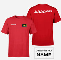 Thumbnail for Customisable Airbus A320 T-Shirt - view 6