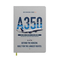 Thumbnail for Airbus A350-1000ULR design on light gray notebook