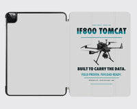 Thumbnail for Inspired Flight IF800 Tomcat design on light gray ipad tablet case