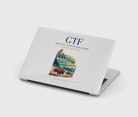 Thumbnail for Great Falls International Airport (GTF) design on light gray MacBook case