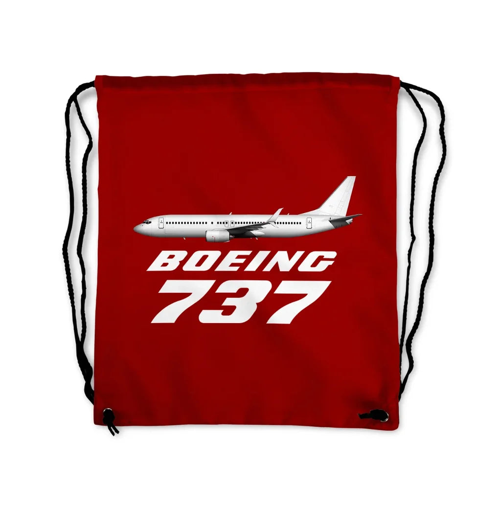 Boeing 737 Drawstring Bag - view 6