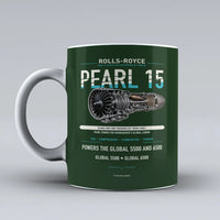 Thumbnail for 15 Mug design on dark green pearl