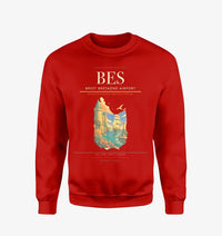 Thumbnail for Brest Bretagne Airport BES Sweatshirt - Red