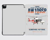 Thumbnail for Leonardo AW109SP GrandNew design on light gray ipad tablet case