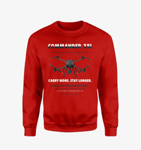 Thumbnail for Draganfly Commander 3XL design on red sweatshirt