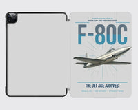Thumbnail for F-80C Shooting Star design on light gray ipad tablet case