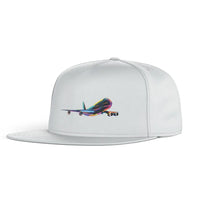 Thumbnail for Multicolor Airplane snapback - white