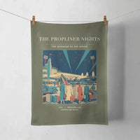 Thumbnail for VINTAGE G4080 - The Propliner Nights - Designed Towels design on greenarmy