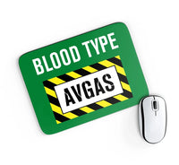 Thumbnail for Blood Type AVGAS Mouse Pad - view 6