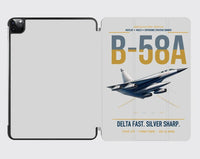 Thumbnail for B-58A Hustler design on light gray ipad tablet case
