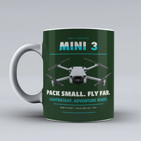 Thumbnail for Mini 3 Mug design on dark green dji