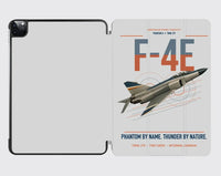 Thumbnail for F-4E Phantom II design on light gray ipad tablet case