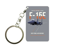 Thumbnail for F-15E STRIKE EAGLE Key Chain design on gray key chain