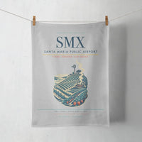 Thumbnail for Santa Maria Public Airport (SMX) design on light gray towel