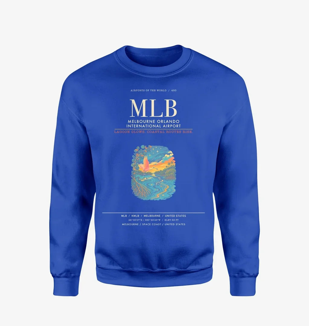 Melbourne Orlando International Airport MLB Sweatshirt - Blue