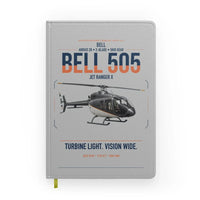 Thumbnail for Bell 505 Jet Ranger X design on light gray notebook