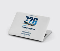 Thumbnail for Boeing 720B design on light gray MacBook case