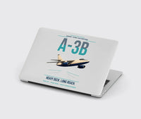Thumbnail for A-3B Skywarrior design on light gray MacBook case