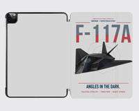Thumbnail for F-117A Nighthawk design on light gray ipad tablet case