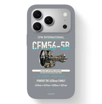 Thumbnail for CFM56-5B Case design on gray iphone case