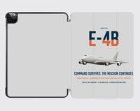 Thumbnail for E-4B Nightwatch design on light gray ipad tablet case