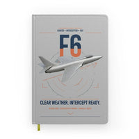 Thumbnail for Hawker Hunter F6 design on light gray notebook