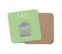 Thumbnail for Chaudhary Charan Singh International Airport LKO Coaster 1-Piece - Light Green