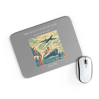 Thumbnail for VINTAGE G4307 - The Ocean Liner Rivalry - Designed Mouse Pads design on gray rectangle