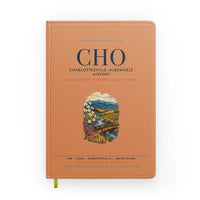 Thumbnail for Charlottesville–Albemarle Airport (CHO) design on orange notebook