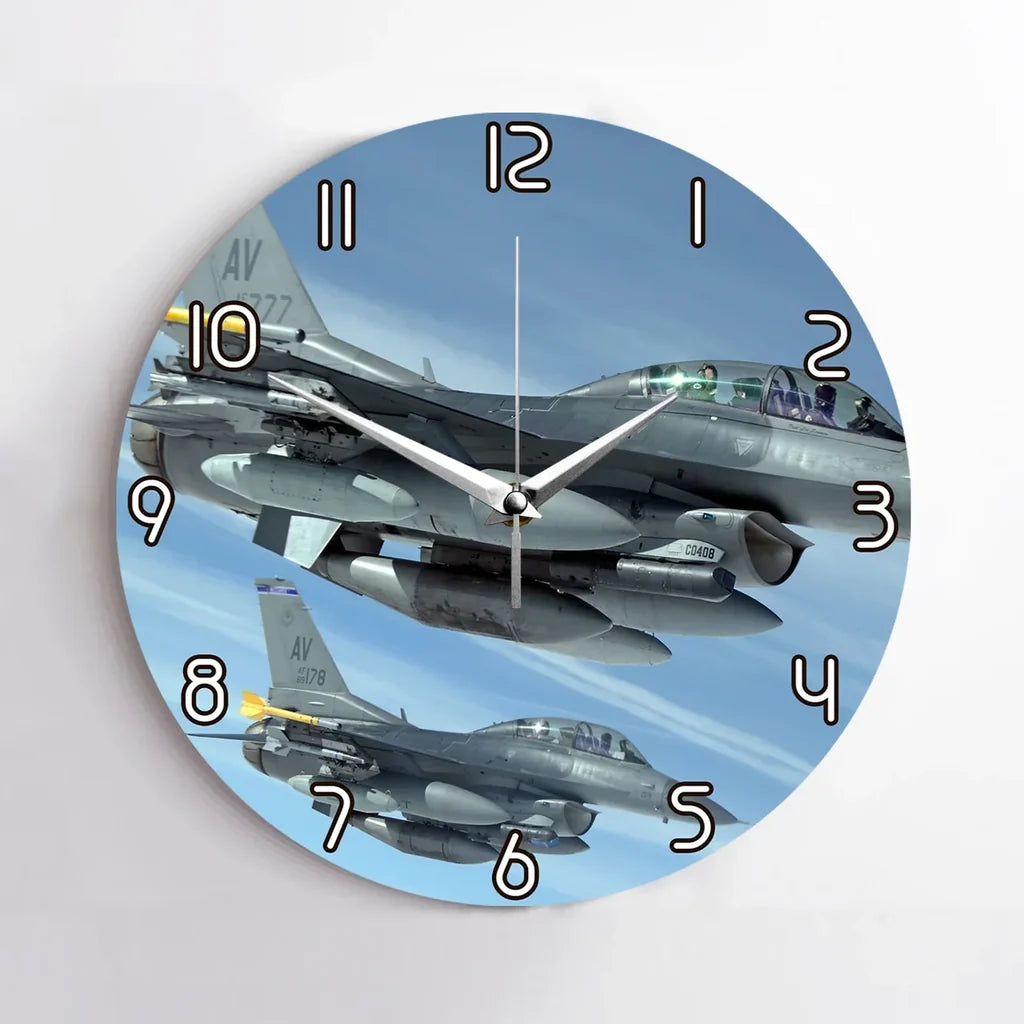 Two Fighter Jets Wall Clock - view 2