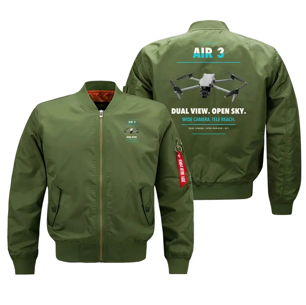 DJI Air 3 design on green bomber