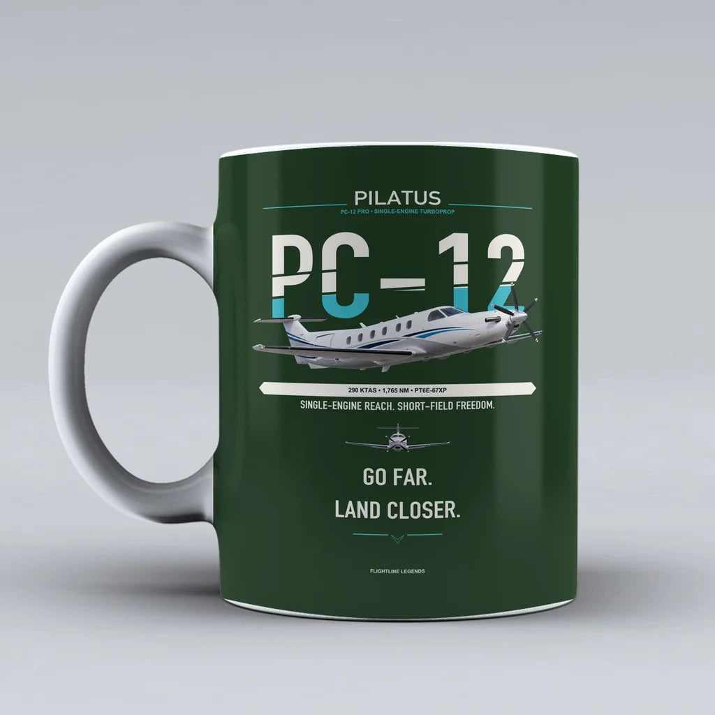 PRO Mug design on dark green pc 12
