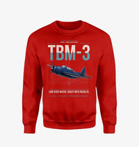 Thumbnail for TBM-3 Avenger design on red sweatshirt