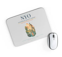 Thumbnail for Stockholm Skavsta Airport (NYO) design on light gray rectangle mouse pad
