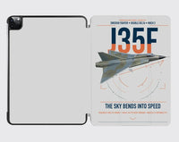 Thumbnail for Saab J 35F Draken design on light gray ipad tablet case
