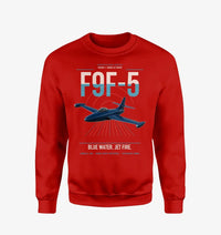 Thumbnail for F9F-5 Panther design on red sweatshirt