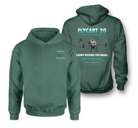 Thumbnail for DJI FlyCart 30 design on green hoodie