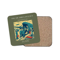 Thumbnail for The Air Ambulance Run - Designed Coasters design on green army 1-piece