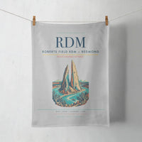 Thumbnail for Roberts Field (RDM) design on light gray towel