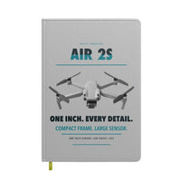 Thumbnail for DJI Air 2S design on light gray notebook