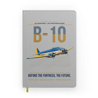 Thumbnail for Martin B-10 design on light gray notebook