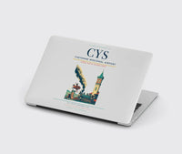Thumbnail for Cheyenne Regional Airport (CYS) design on light gray MacBook case