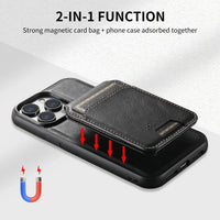Thumbnail for Magnetic Leather iPhone Cases iPhone Case - view 6