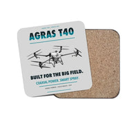 Thumbnail for DJI Agras T40 design on light gray 1 piece coaster