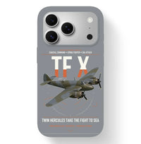 Thumbnail for Bristol Beaufighter TF X design on gray magsafe iphone case, for iPhone 17 Pro