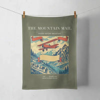 Thumbnail for VINTAGE G4038 - The Mountain Mail - Designed Towels design on greenarmy
