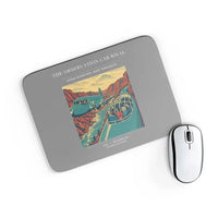 Thumbnail for VINTAGE G4493 - The Observation Car Rival - Designed Mouse Pads design on gray rectangle